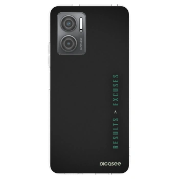 Picasee silikonowe przeźroczyste etui na Xiaomi Redmi 10 5G - Results x Excuses