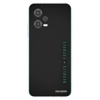 Picasee silikonowe przeźroczyste etui na Xiaomi Poco X5 - Results x Excuses