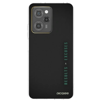 Picasee silikonowe przeźroczyste etui na Xiaomi Poco X5 Pro - Results x Excuses