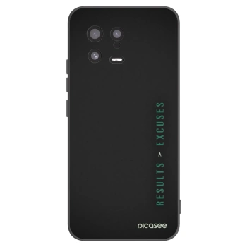 Picasee silikonowe czarne etui na Xiaomi 13 - Results x Excuses