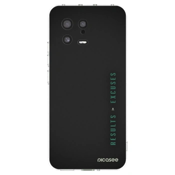 Picasee silikonowe przeźroczyste etui na Xiaomi 13 - Results x Excuses