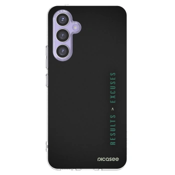 Picasee silikonowe przeźroczyste etui na Samsung Galaxy A54 5G A546B - Results x Excuses