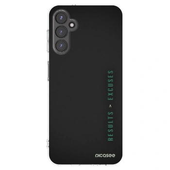 Picasee silikonowe przeźroczyste etui na Samsung Galaxy A14 5G A146P - Results x Excuses