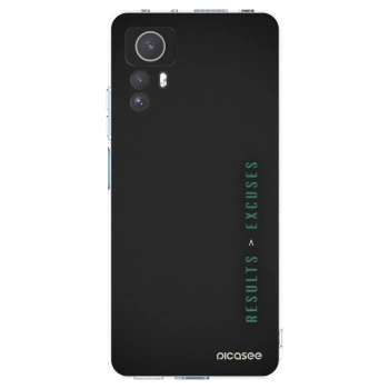 Picasee silikonowe przeźroczyste etui na Xiaomi Redmi Note 12S - Results x Excuses