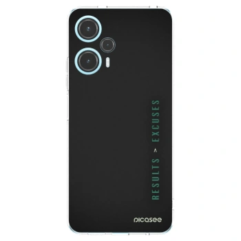 Picasee silikonowe przeźroczyste etui na Xiaomi Poco F5 - Results x Excuses