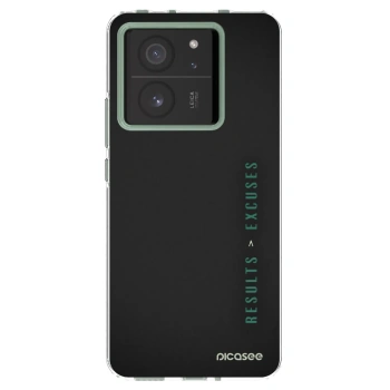 Picasee silikonowe przeźroczyste etui na Xiaomi 13T Pro - Results x Excuses