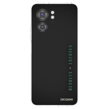 Picasee silikonowe przeźroczyste etui na Motorola Edge 40 - Results x Excuses
