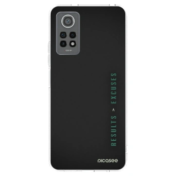 Picasee silikonowe przeźroczyste etui na Xiaomi Redmi Note 12 Pro 4G - Results x Excuses