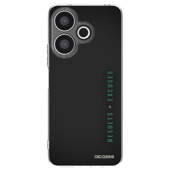 Picasee silikonowe przeźroczyste etui na Xiaomi Redmi 13 4G - Results x Excuses