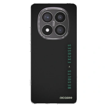 Picasee silikonowe przeźroczyste etui na Xiaomi Redmi Note 14 Pro+ 5G - Results x Excuses
