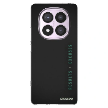 Picasee silikonowe przeźroczyste etui na Xiaomi Redmi Note 14 Pro 5G - Results x Excuses