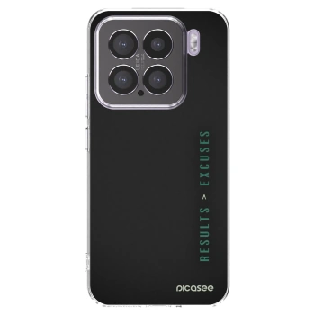 Picasee silikonowe przeźroczyste etui na Xiaomi 15 - Results x Excuses