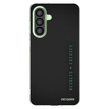 Picasee silikonowe przeźroczyste etui na Samsung Galaxy A26 5G A266B - Results x Excuses