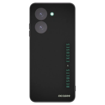 Picasee silikonowe czarne etui na Xiaomi Redmi A5 - Results x Excuses