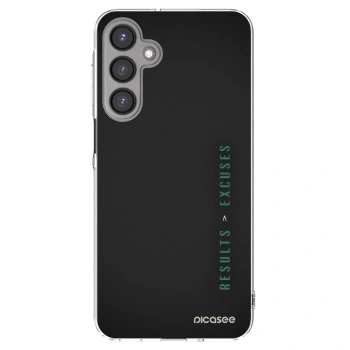 Picasee silikonowe przeźroczyste etui na Samsung Galaxy A16 4G - Results x Excuses
