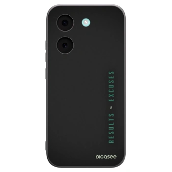 Picasee silikonowe czarne etui na Xiaomi Poco X8 Pro - Results x Excuses