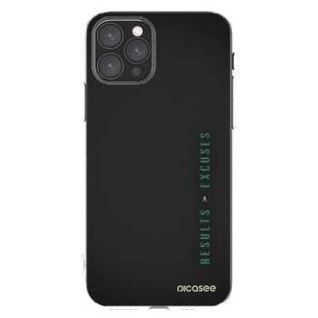 Picasee silikonowe przeźroczyste etui na Apple iPhone 11 Pro - Results x Excuses