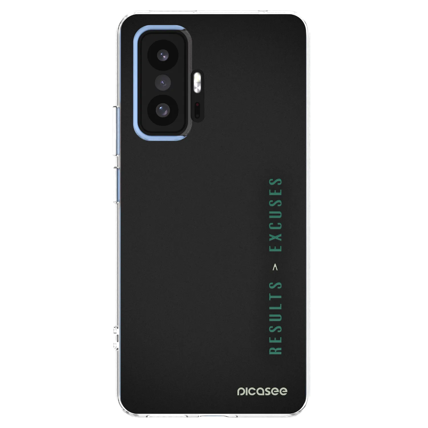 Picasee silikonowe przeźroczyste etui na Xiaomi 11T Pro - Results x Excuses