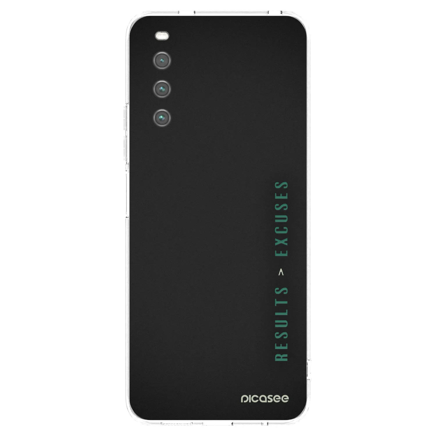 Picasee silikonowe przeźroczyste etui na Sony Xperia 10 IV 5G - Results x Excuses