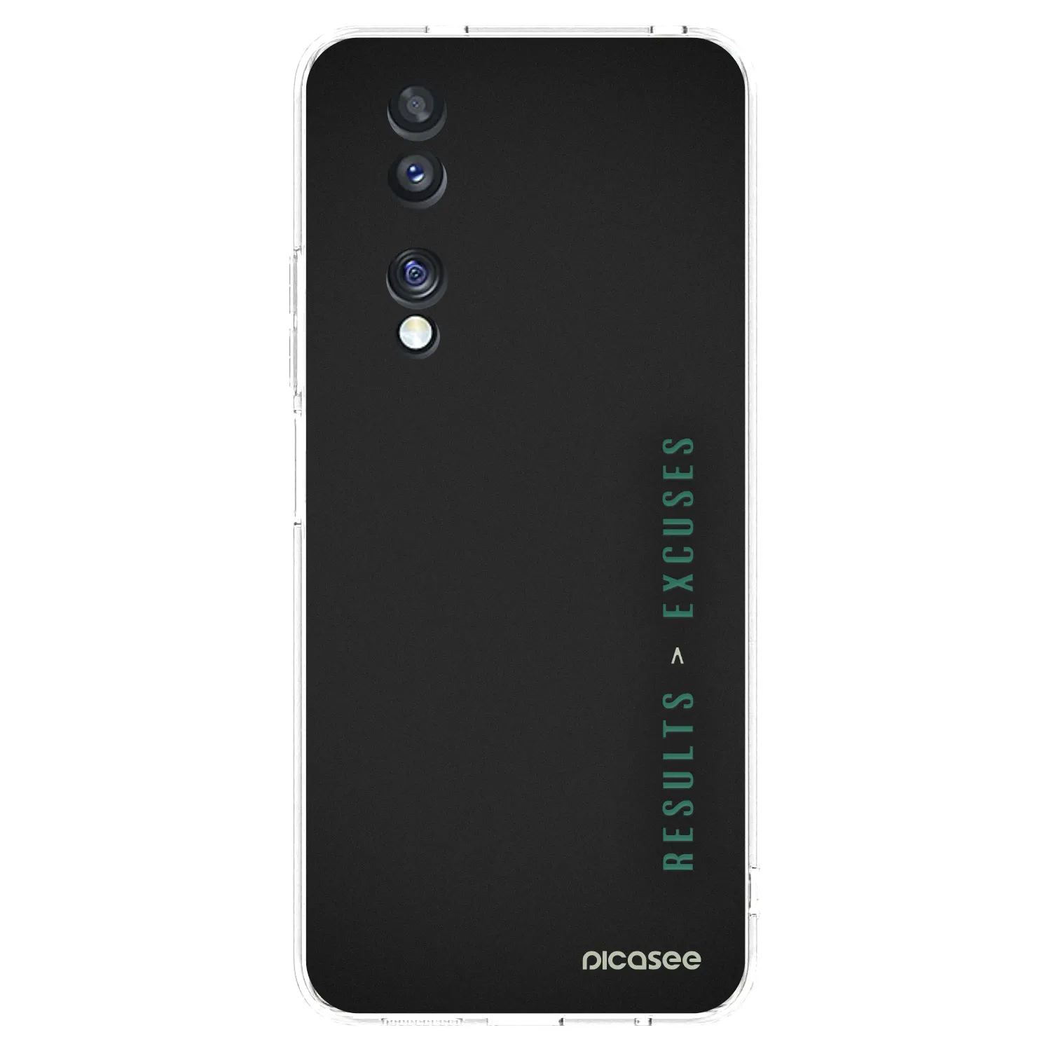 Picasee silikonowe przeźroczyste etui na Honor 70 - Results x Excuses