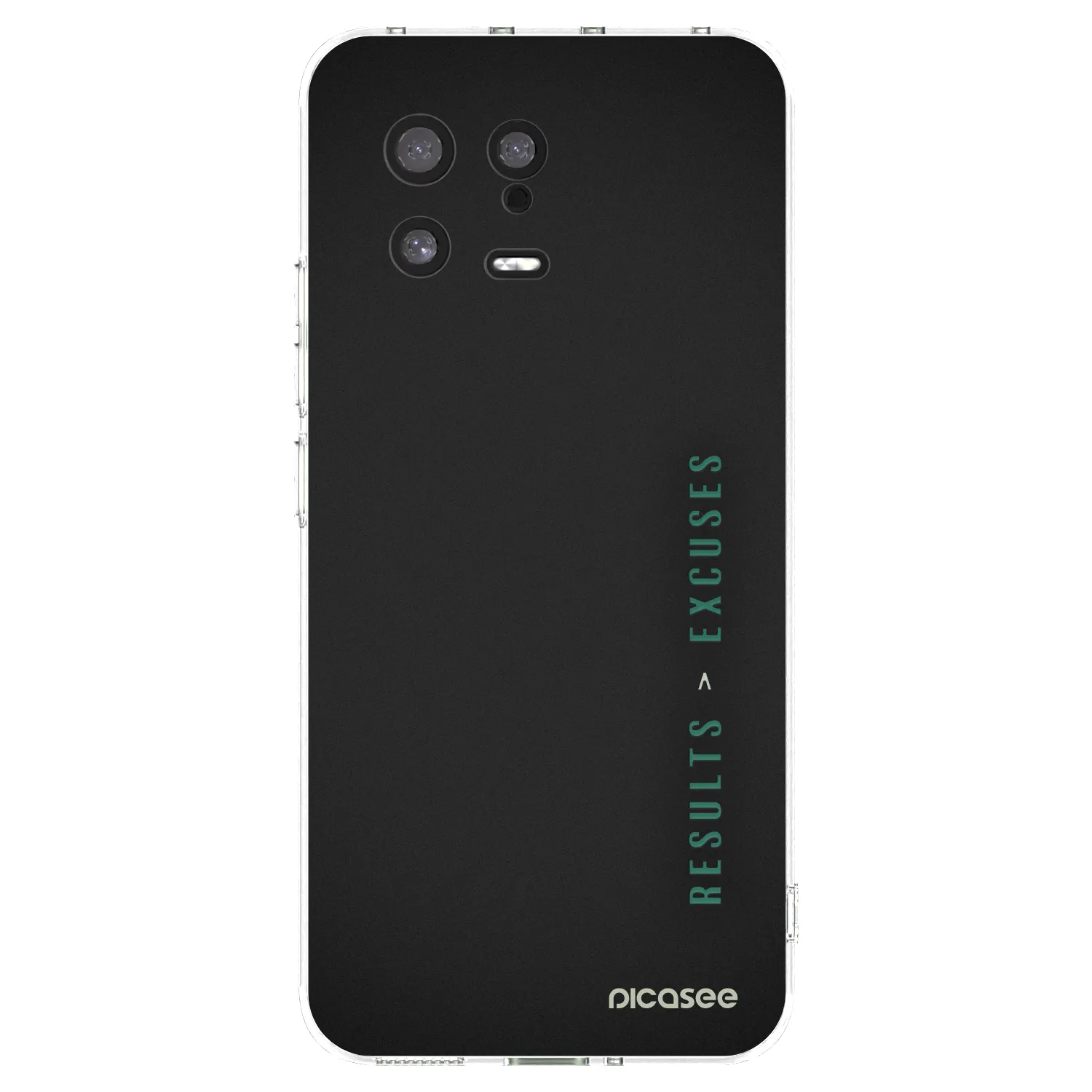 Picasee silikonowe przeźroczyste etui na Xiaomi 13 - Results x Excuses