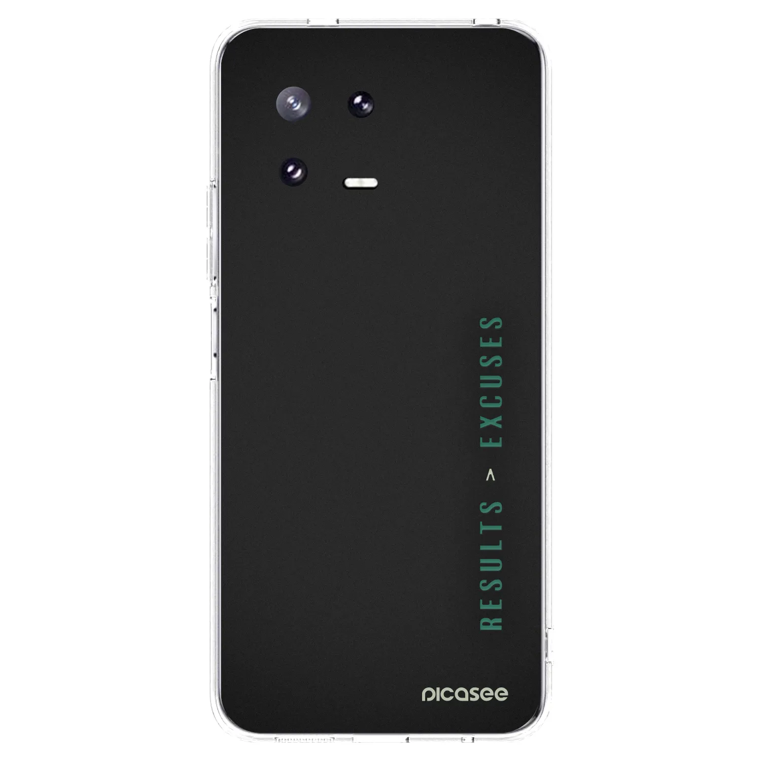 Picasee silikonowe przeźroczyste etui na Xiaomi 13 Pro - Results x Excuses
