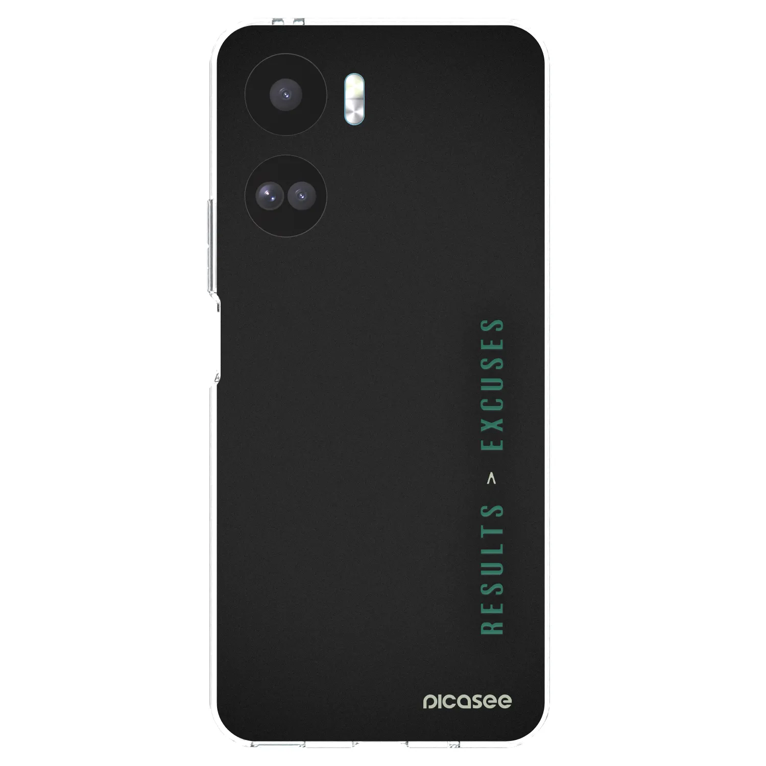 Picasee silikonowe przeźroczyste etui na Honor 90 Lite 5G - Results x Excuses