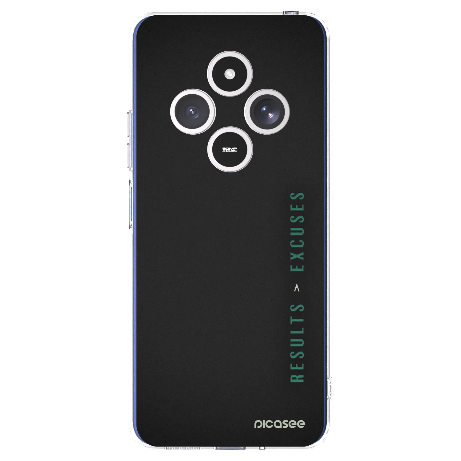 Picasee silikonowe przeźroczyste etui na Xiaomi Redmi 14C - Results x Excuses