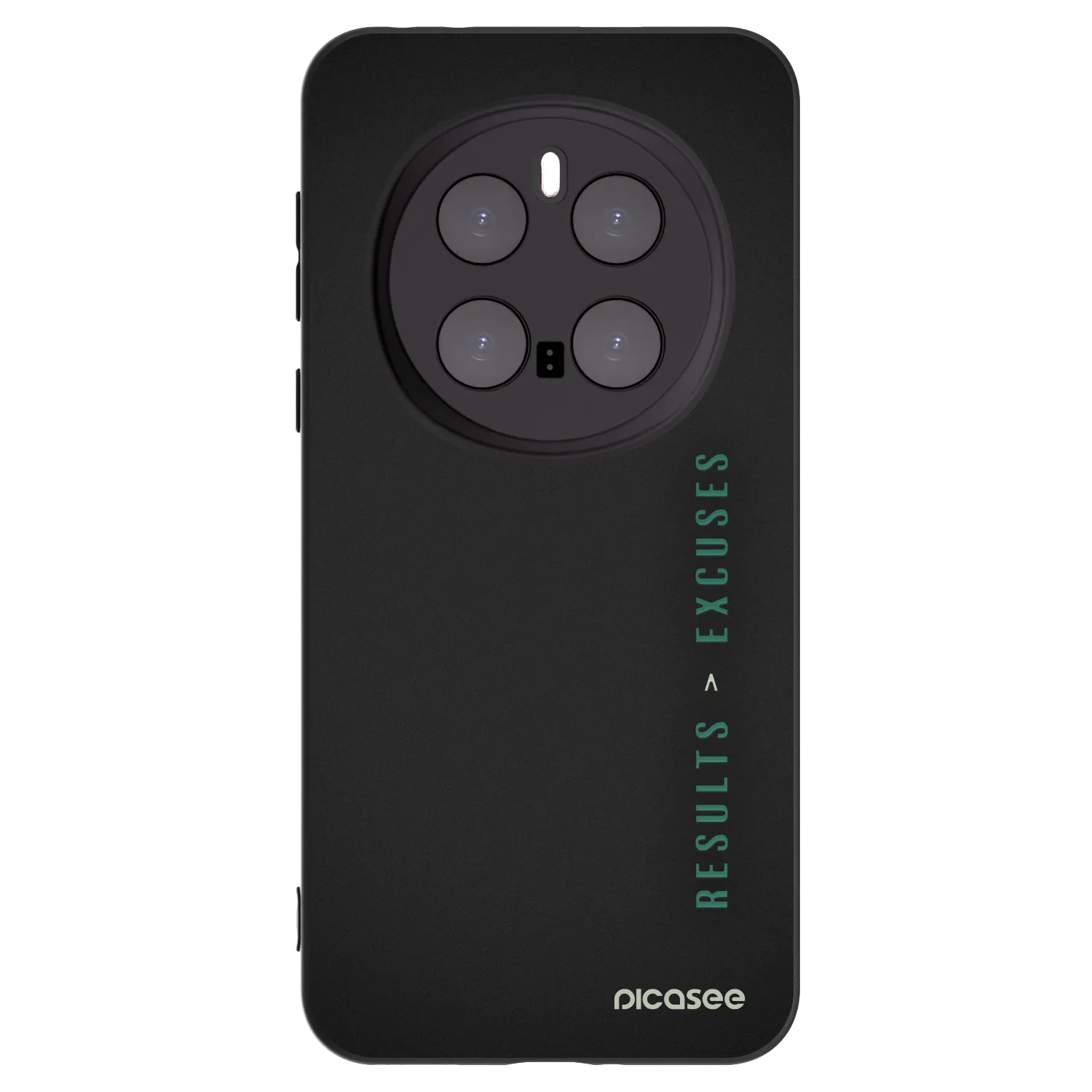 Picasee silikonowe czarne etui na Honor Magic7 Pro 5G - Results x Excuses