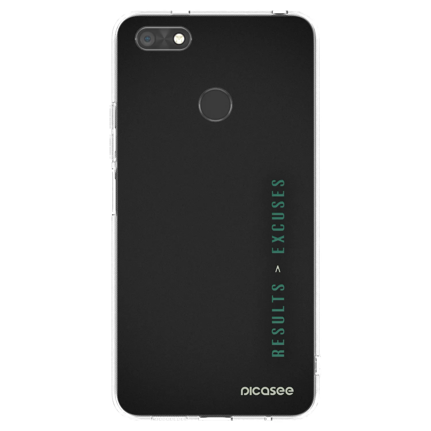 Picasee silikonowe przeźroczyste etui na Huawei P9 Lite Mini - Results x Excuses