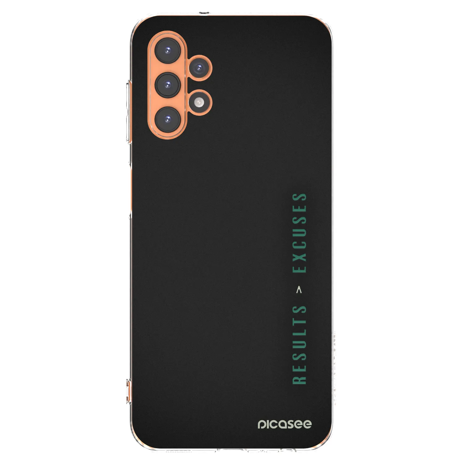 Picasee silikonowe przeźroczyste etui na Samsung Galaxy A13 5G - Results x Excuses
