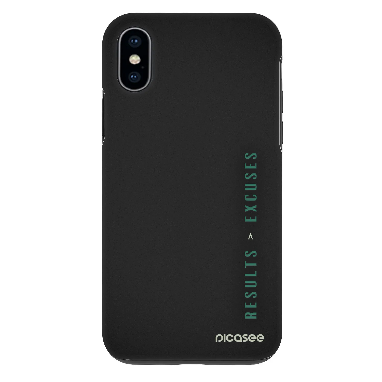 Picasee Fashion Case na Apple iPhone X/XS - Results x Excuses