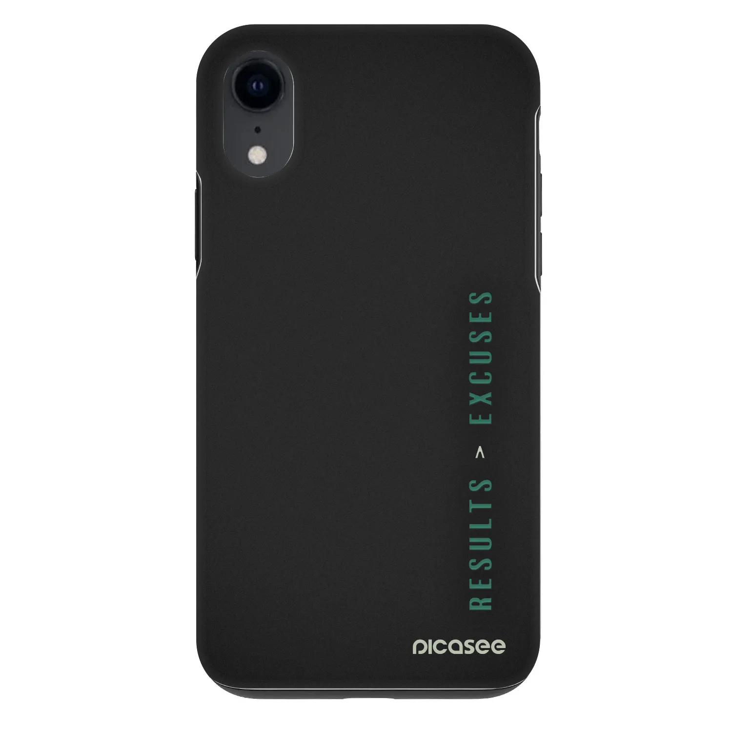 Picasee Fashion Case na Apple iPhone XR - Results x Excuses