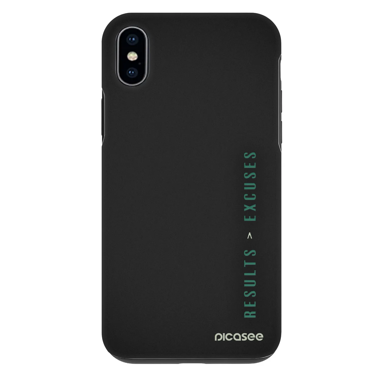 Picasee Fashion Case na Apple iPhone XS Max - Results x Excuses