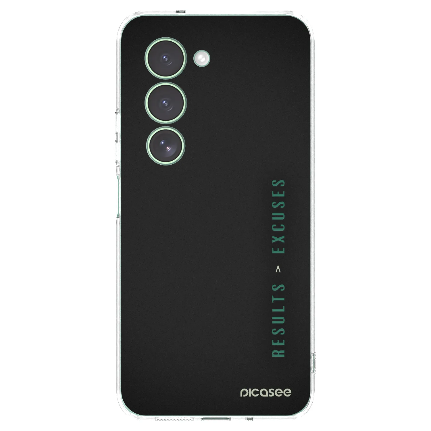 Picasee silikonowe przeźroczyste etui na Xiaomi Redmi 15 5G - Results x Excuses