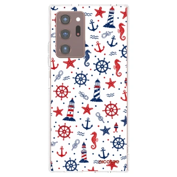 Picasee silikonowe przeźroczyste etui na Samsung Galaxy Note 20 Ultra - Sailor Vibes
