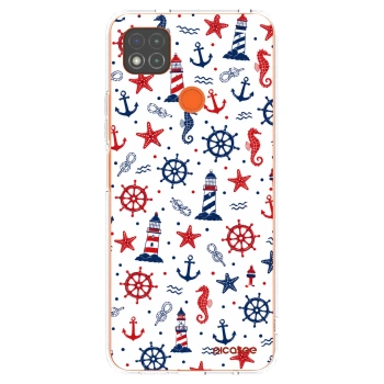 Picasee silikonowe przeźroczyste etui na Xiaomi Redmi 9C - Sailor Vibes
