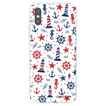 Picasee silikonowe przeźroczyste etui na Xiaomi Redmi 9A - Sailor Vibes