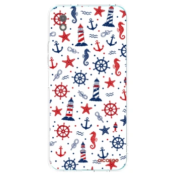Picasee silikonowe czarne etui na Xiaomi Redmi 9A - Sailor Vibes