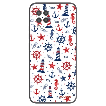 Picasee silikonowe czarne etui na Samsung Galaxy A42 A426B - Sailor Vibes