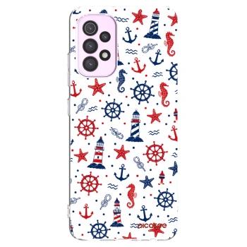 Picasee silikonowe przeźroczyste etui na Samsung Galaxy A32 5G A326B - Sailor Vibes