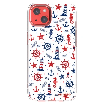 Picasee silikonowe przeźroczyste etui na Apple iPhone 13 - Sailor Vibes
