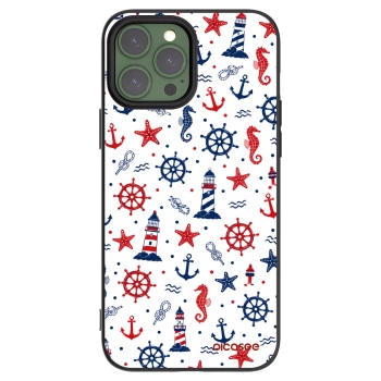 Picasee silikonowe czarne etui na Apple iPhone 13 Pro Max - Sailor Vibes