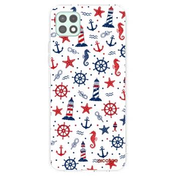 Picasee silikonowe przeźroczyste etui na Samsung Galaxy A22 A226B 5G - Sailor Vibes