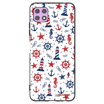 Picasee silikonowe czarne etui na Samsung Galaxy A22 A226B 5G - Sailor Vibes