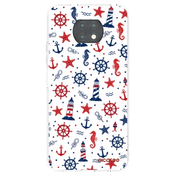 Picasee silikonowe przeźroczyste etui na Xiaomi Redmi Note 9T - Sailor Vibes