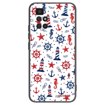 Picasee silikonowe czarne etui na Xiaomi Redmi 10 - Sailor Vibes