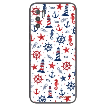 Picasee silikonowe czarne etui na Xiaomi Poco M3 Pro 5G - Sailor Vibes