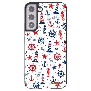 Picasee silikonowe czarne etui na Samsung Galaxy S22+ 5G - Sailor Vibes