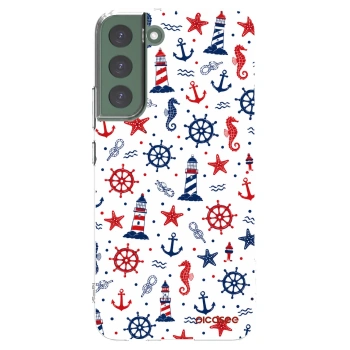 Picasee silikonowe przeźroczyste etui na Samsung Galaxy S22+ 5G - Sailor Vibes